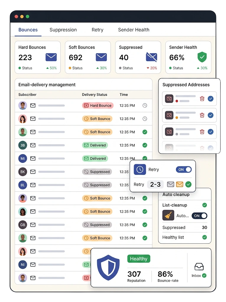 Bounce Handling — GetBiz Campaign