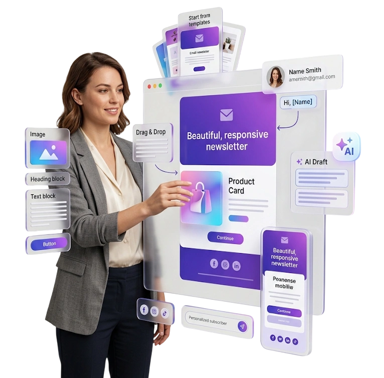 Email Builder & Templates — GetBiz Campaign