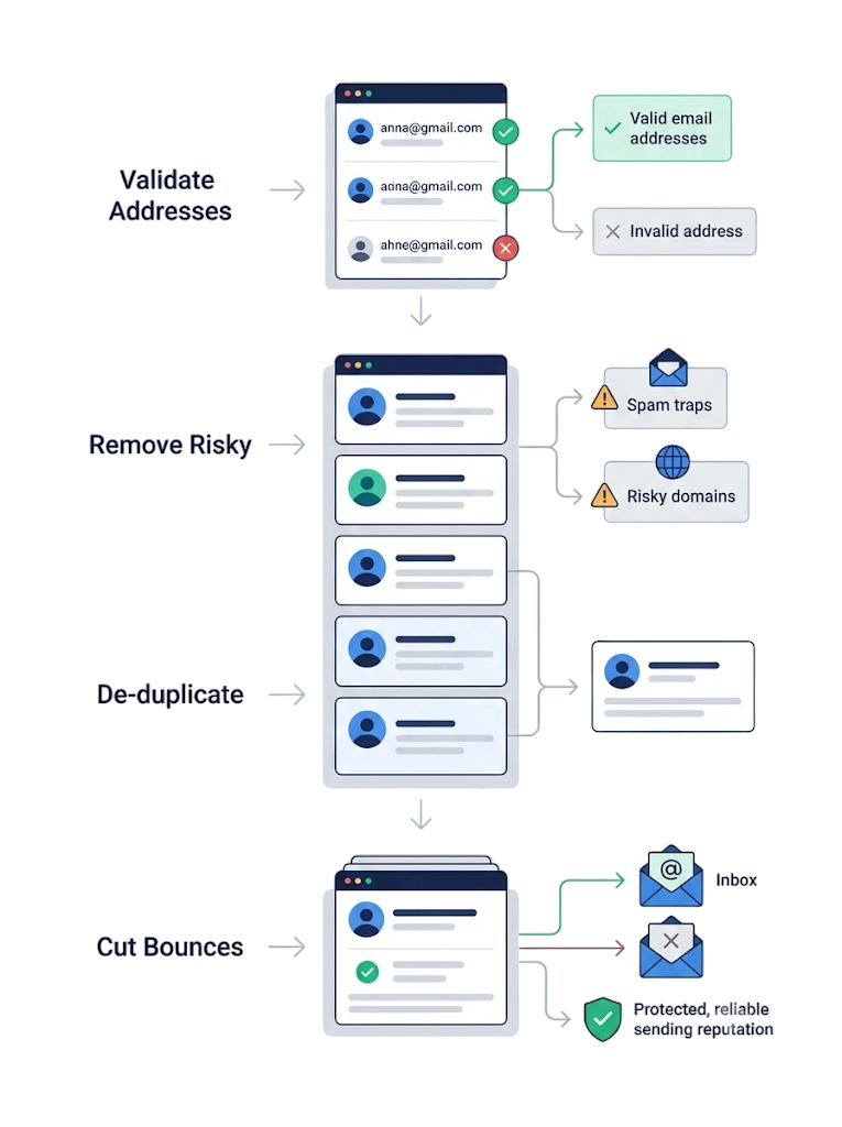 Email Verification & List Cleaning — GetBiz Campaign
