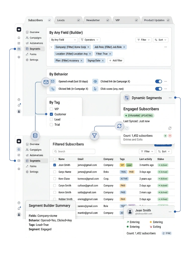 List Segmentation — GetBiz Campaign