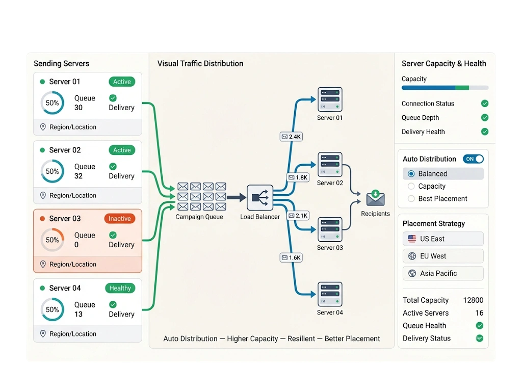 GetBiz Campaign multi-server load balancing