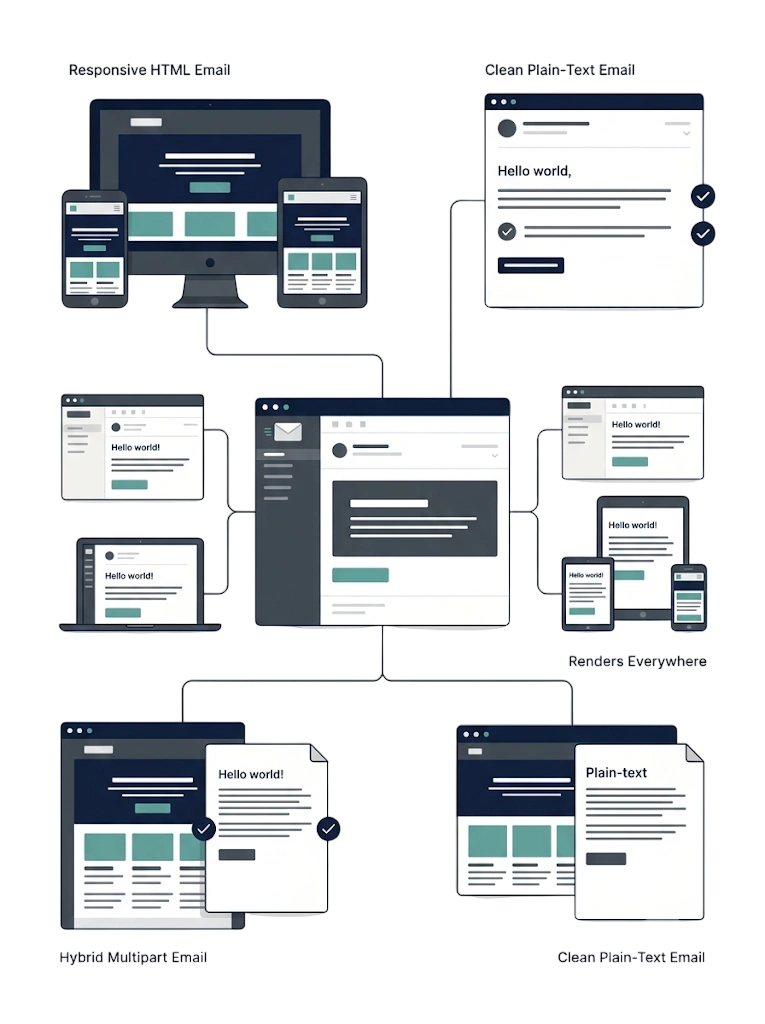 Plain-Text & HTML Emails — GetBiz Campaign
