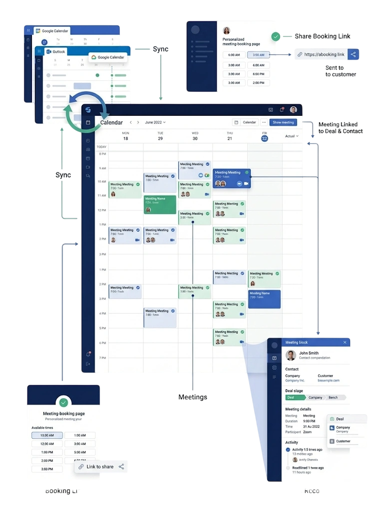 Calendar — GetBiz CRM
