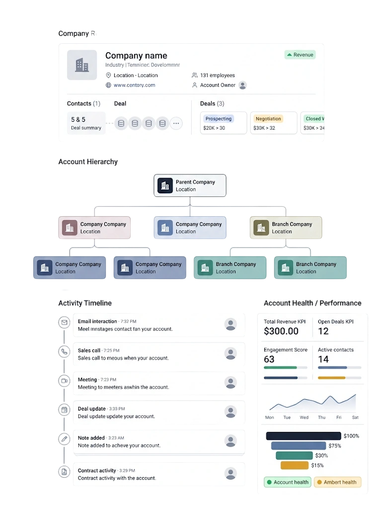 GetBiz CRM account management software