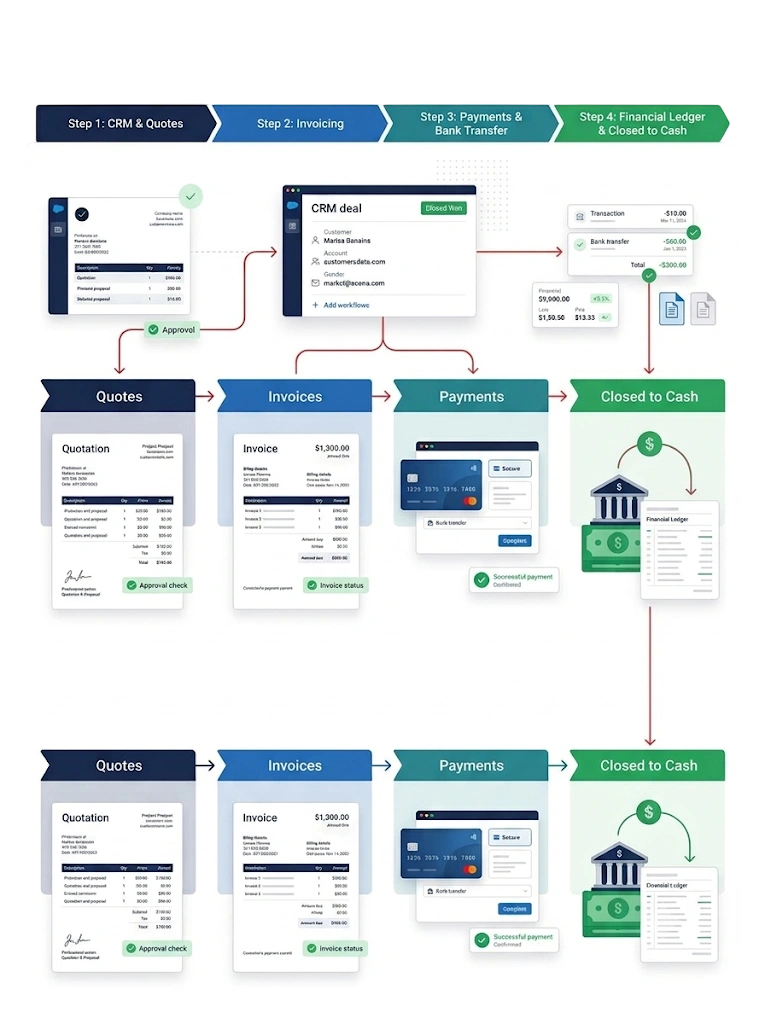 Finance — GetBiz CRM