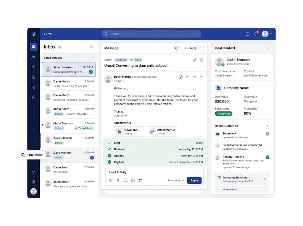 GetBiz CRM salesinbox