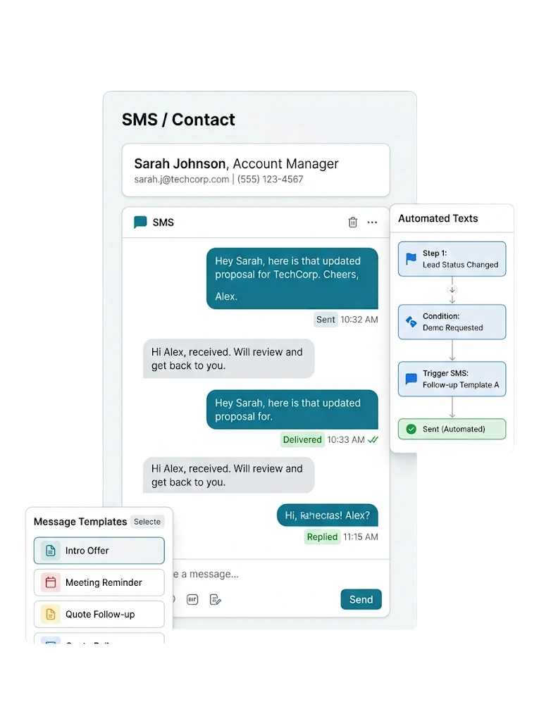 GetBiz CRM SMS
