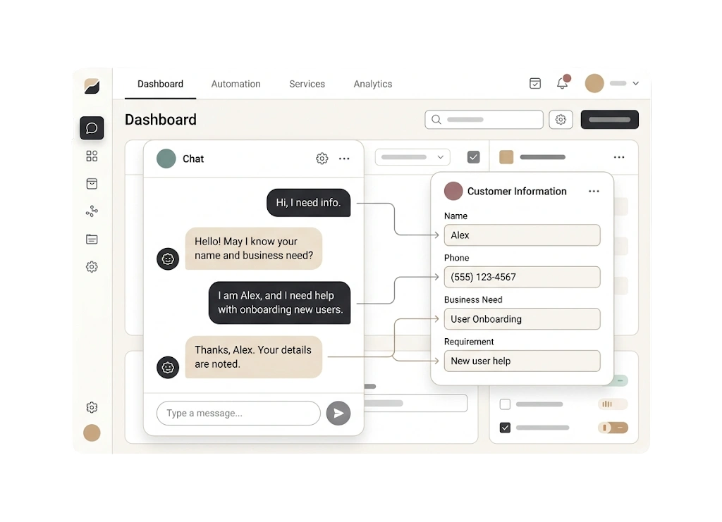 Chat & Collect Data
