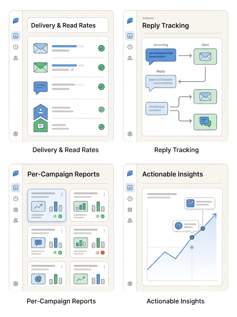 Campaign Analytics — GetBiz WhatsApp