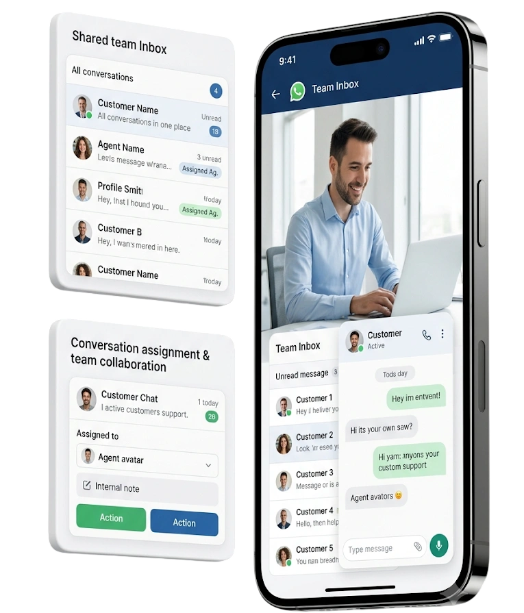Team Inbox & Chat CRM — GetBiz WhatsApp