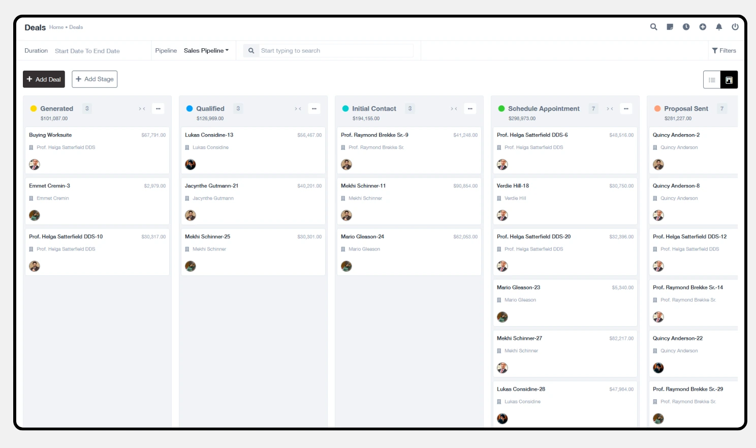 GetBiz CRM telephony integration